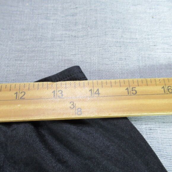 Vanity Fair Half Slip Womens Size Large Black Skirt Nylon Lace Trim Classy - Picture 7 of 9